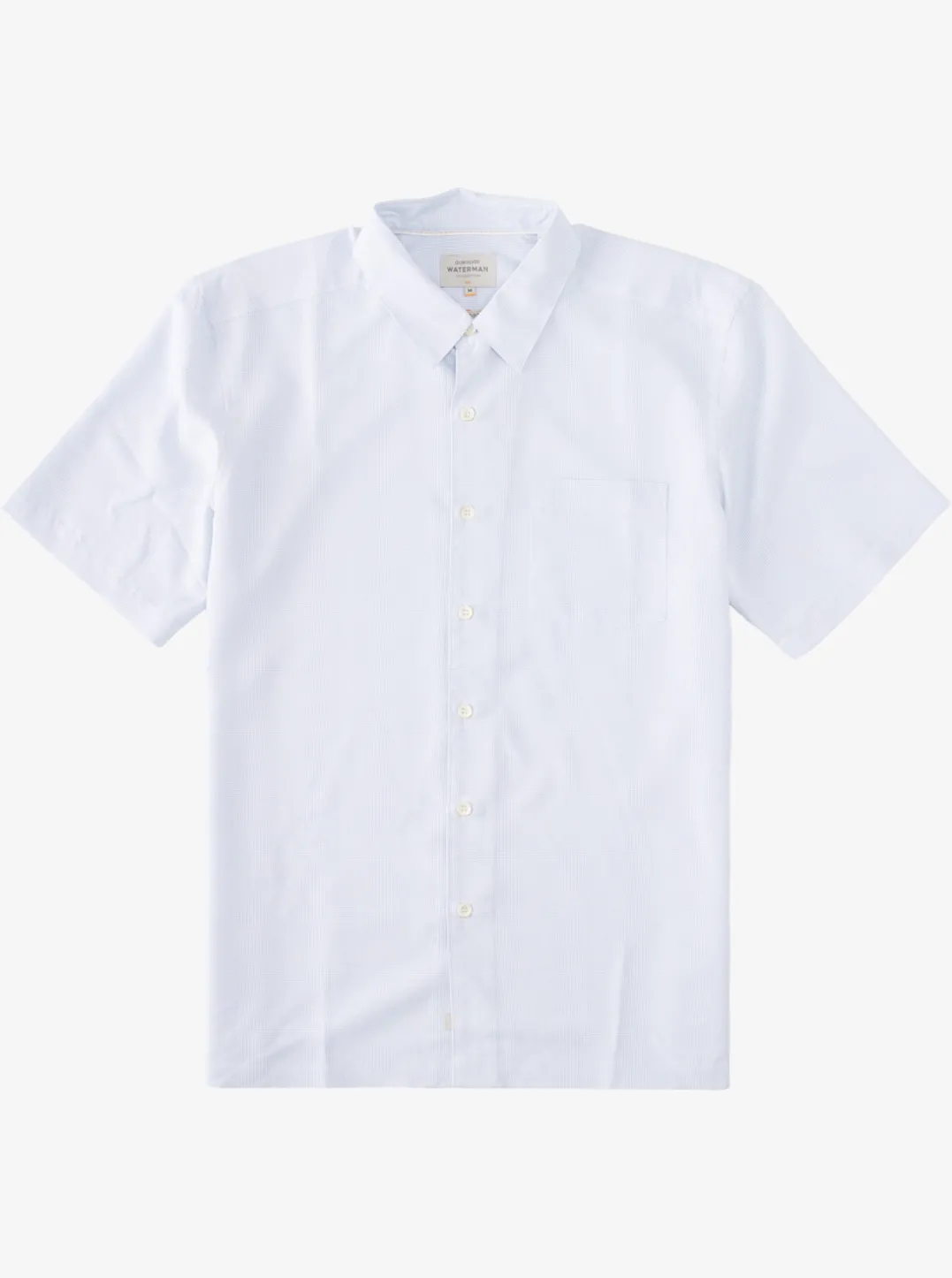 Mens Quiksilver Shirts & Polos|Waterman Kings Cliff Short Sleeve Shirt