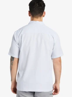 Mens Quiksilver Shirts & Polos|Waterman Kings Cliff Short Sleeve Shirt