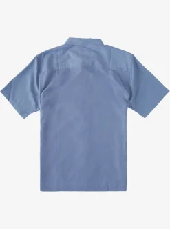 Mens Quiksilver Shirts & Polos|Waterman Kings Cliff Short Sleeve Shirt