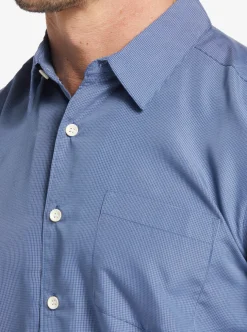 Mens Quiksilver Shirts & Polos|Waterman Kings Cliff Short Sleeve Shirt