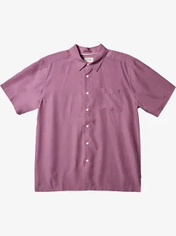 Mens Quiksilver Shirts & Polos|Waterman Kings Cliff Short Sleeve Shirt