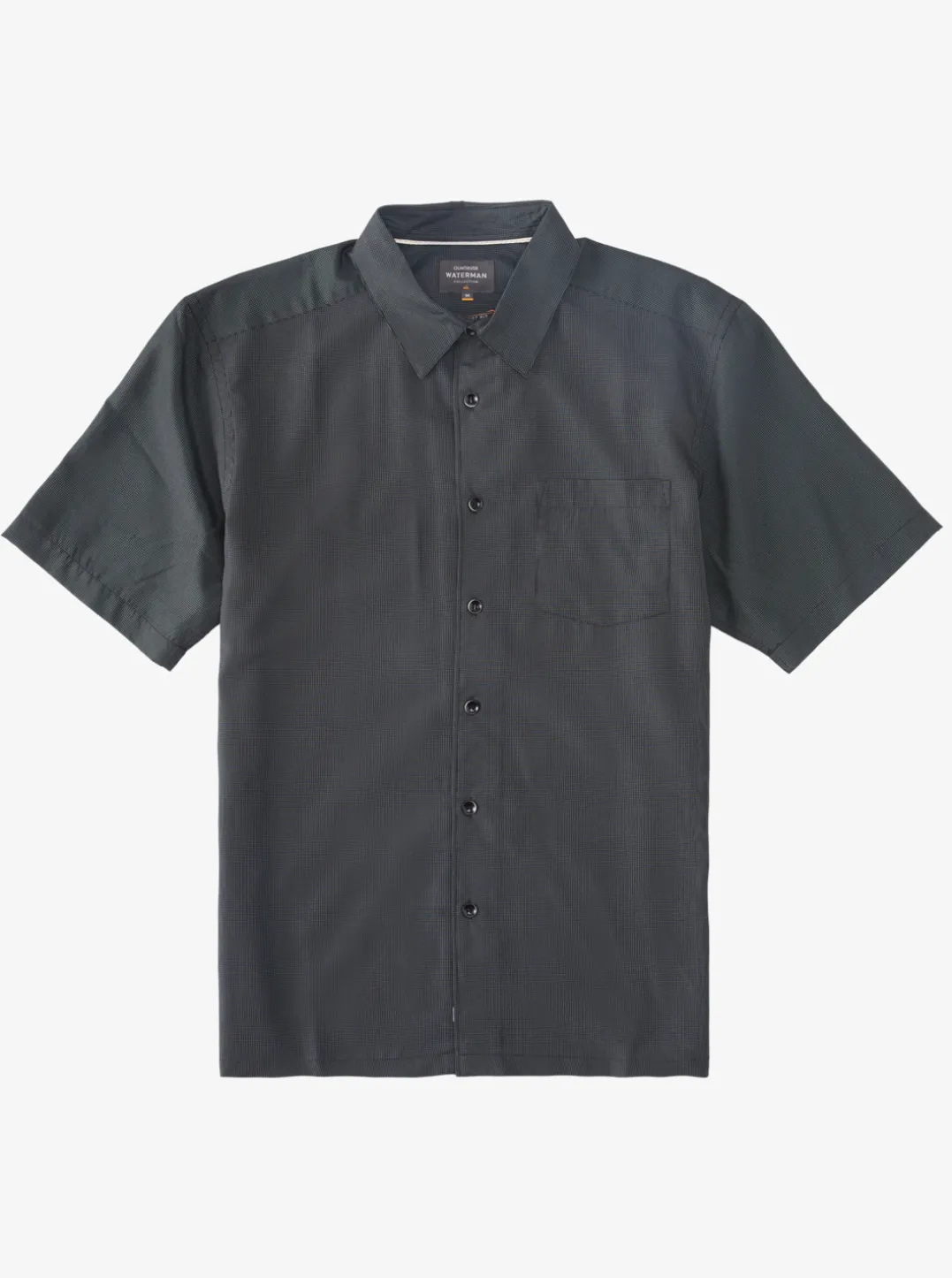 Mens Quiksilver Shirts & Polos|Waterman Kings Cliff Short Sleeve Shirt