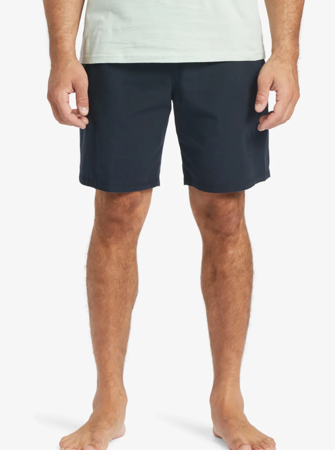 Mens Quiksilver Shorts|Waterman Last Light Elastic Waist 19" Shorts