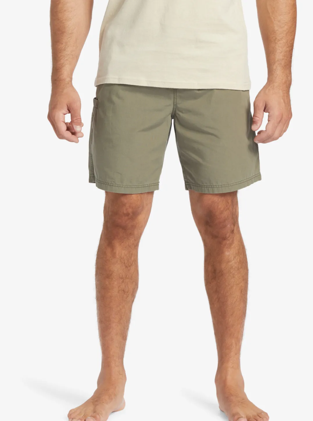Mens Quiksilver Shorts|Waterman Last Light Elastic Waist 19" Shorts