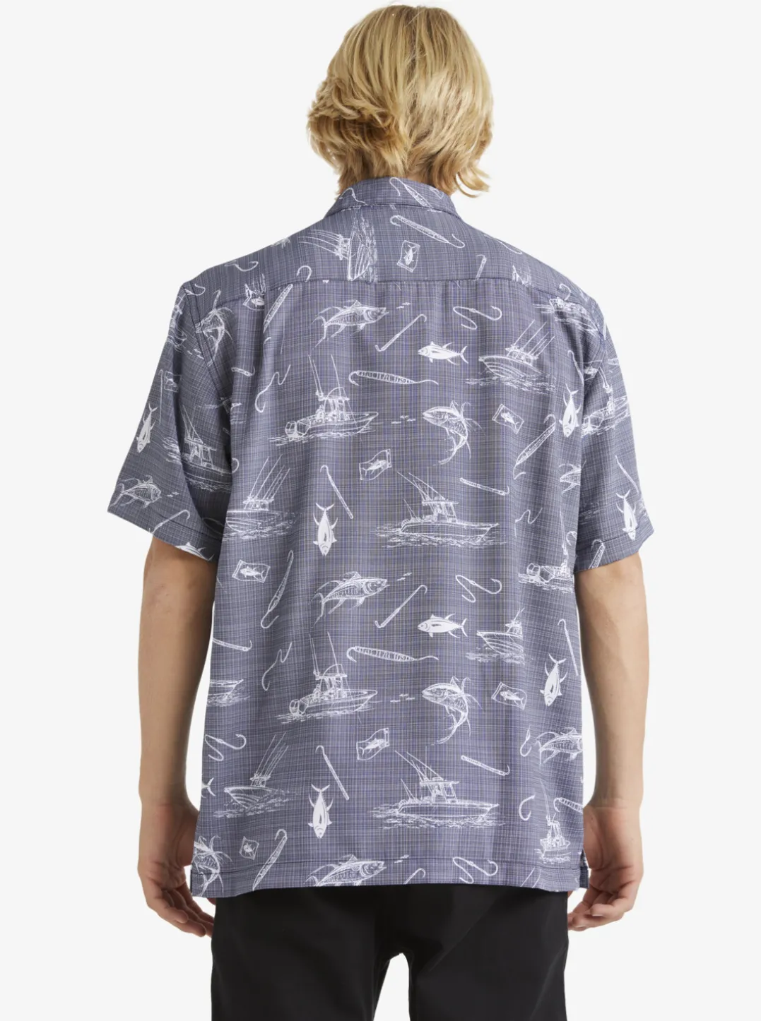 Mens Quiksilver Shirts & Polos|Waterman Line Spinner Short Sleeve Shirt