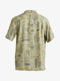 Mens Quiksilver Shirts & Polos|Waterman Long Boards Woven Shirt