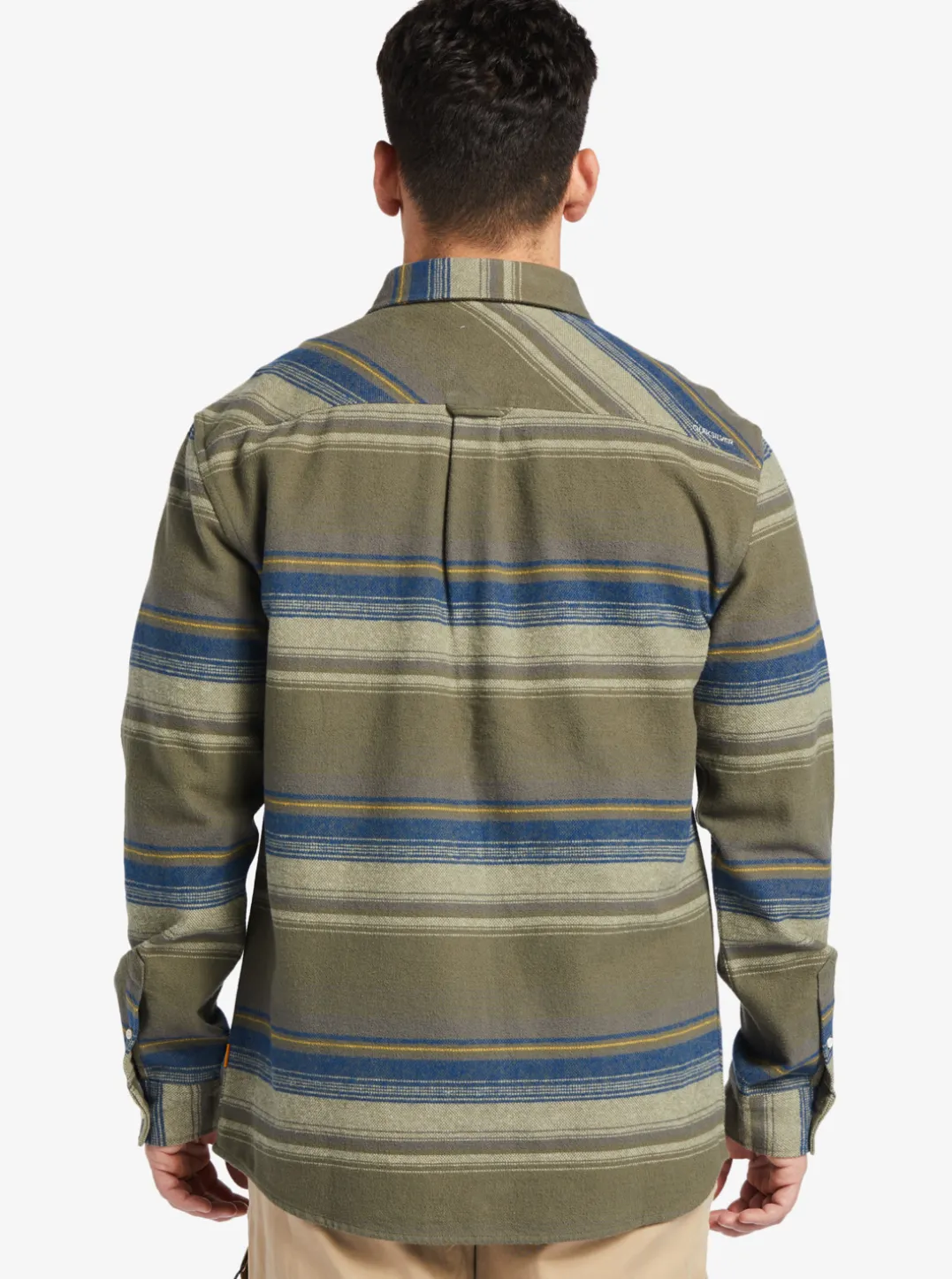 Mens Quiksilver Shirts & Polos|Waterman Lowest Tide Flannel Long Sleeve Top
