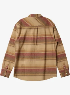 Mens Quiksilver Shirts & Polos|Waterman Lowest Tide Flannel Long Sleeve Top