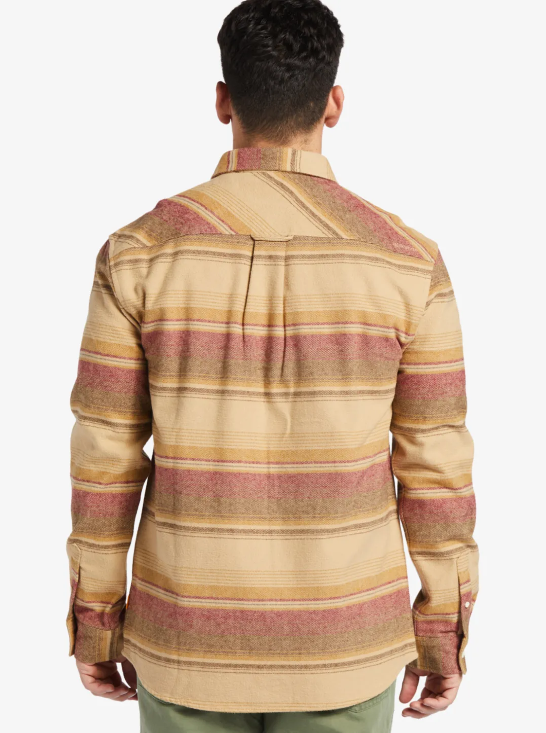 Mens Quiksilver Shirts & Polos|Waterman Lowest Tide Flannel Long Sleeve Top