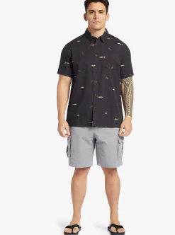Mens Quiksilver Shorts|Waterman Maldive Atoll Cargo 20