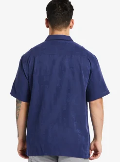 Mens Quiksilver Shirts & Polos|Waterman Manele Bay Short Sleeve Shirt