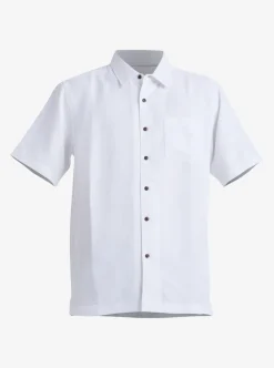 Mens Quiksilver Shirts & Polos|Waterman Manele Bay Short Sleeve Shirt