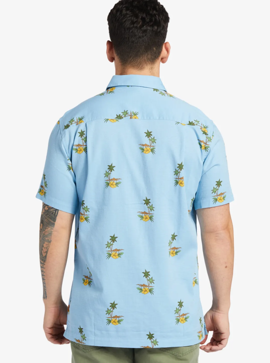 Mens Quiksilver Shirts & Polos|Waterman Micronesia Woven Shirt