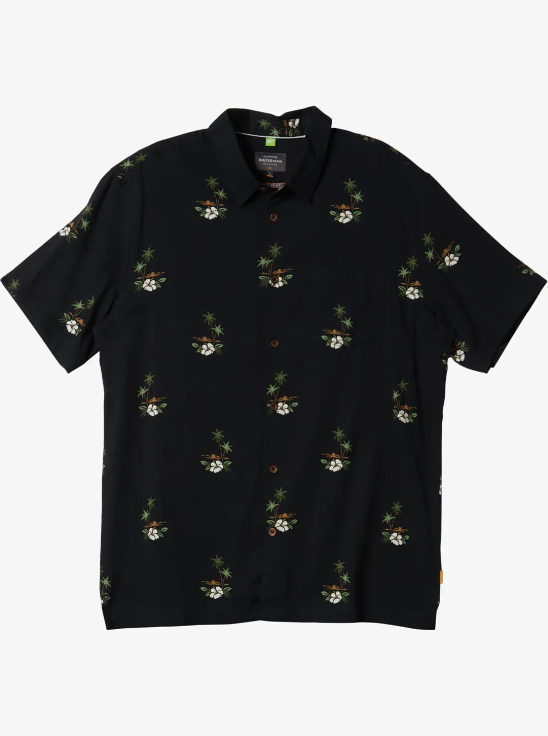 Mens Quiksilver Shirts & Polos|Waterman Micronesia Woven Shirt