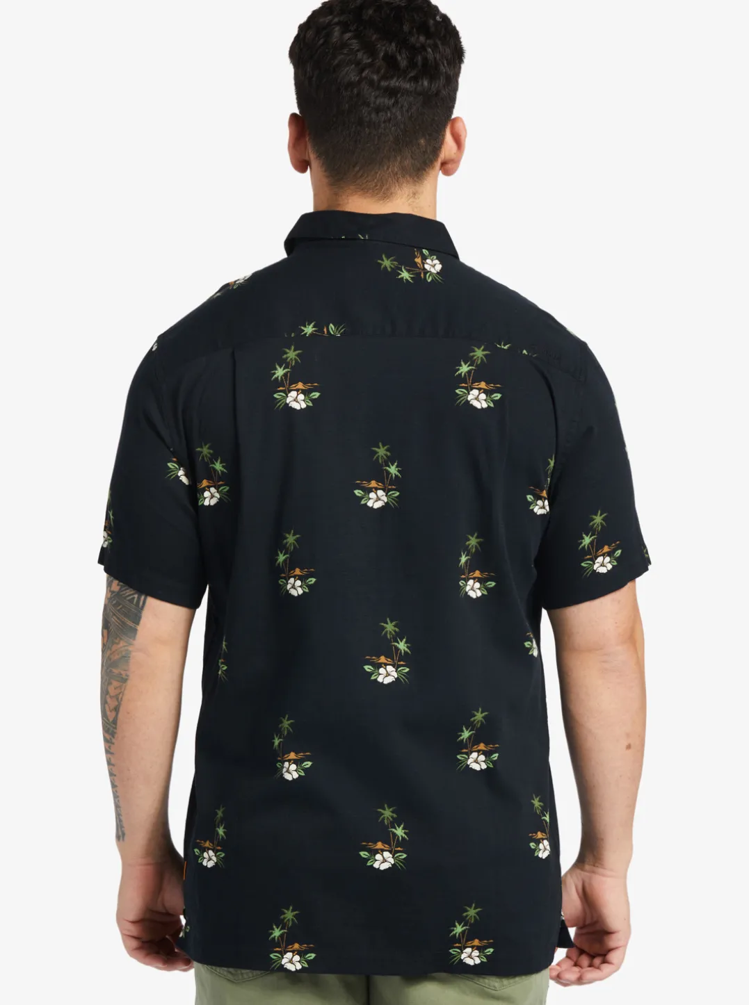 Mens Quiksilver Shirts & Polos|Waterman Micronesia Woven Shirt