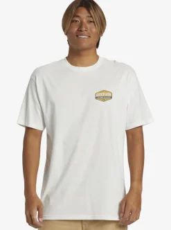 Mens Quiksilver Tees|Waterman Morning Session T-Shirt