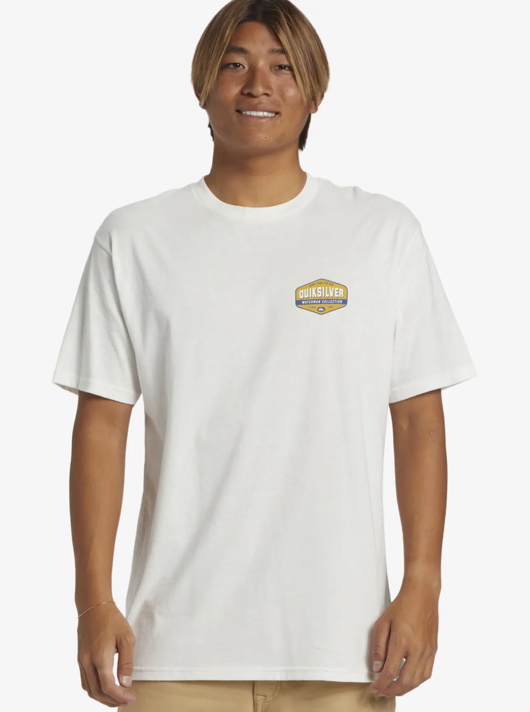 Mens Quiksilver Tees|Waterman Morning Session T-Shirt