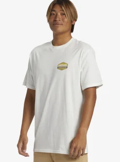 Mens Quiksilver Tees|Waterman Morning Session T-Shirt