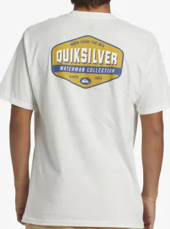 Mens Quiksilver Tees|Waterman Morning Session T-Shirt