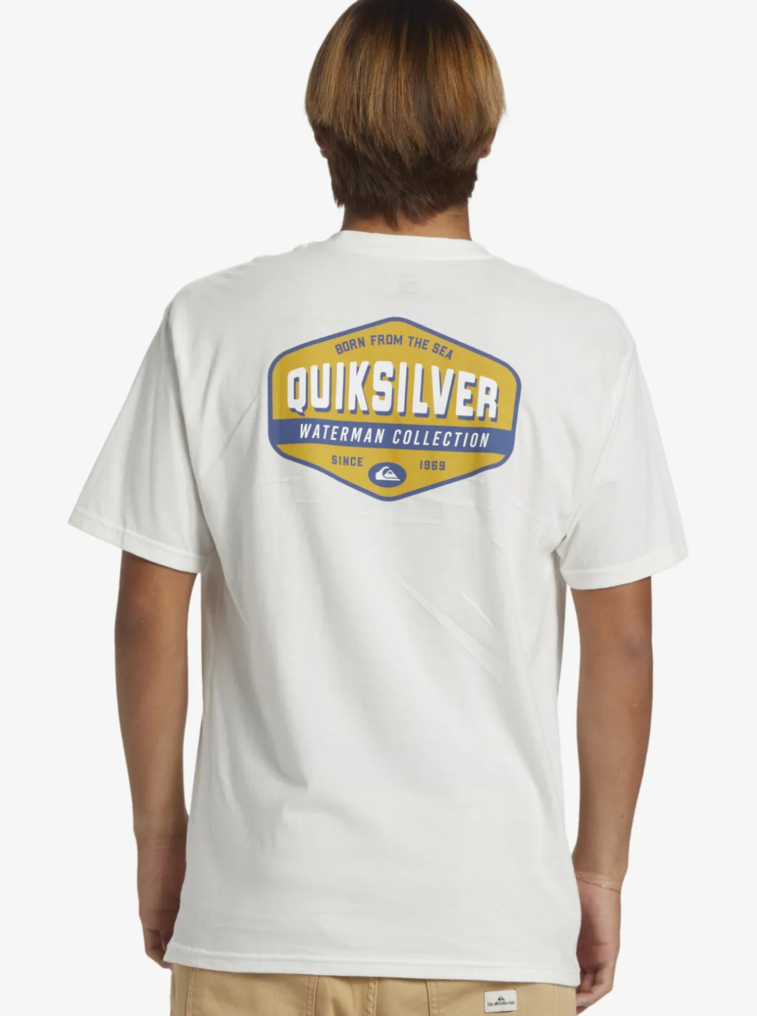Mens Quiksilver Tees|Waterman Morning Session T-Shirt