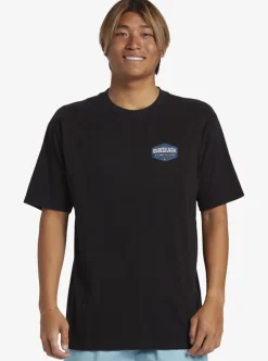 Mens Quiksilver Tees|Waterman Morning Session T-Shirt