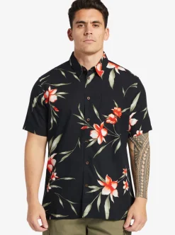 Mens Quiksilver Shirts & Polos|Waterman Night Bloomer Woven Shirt