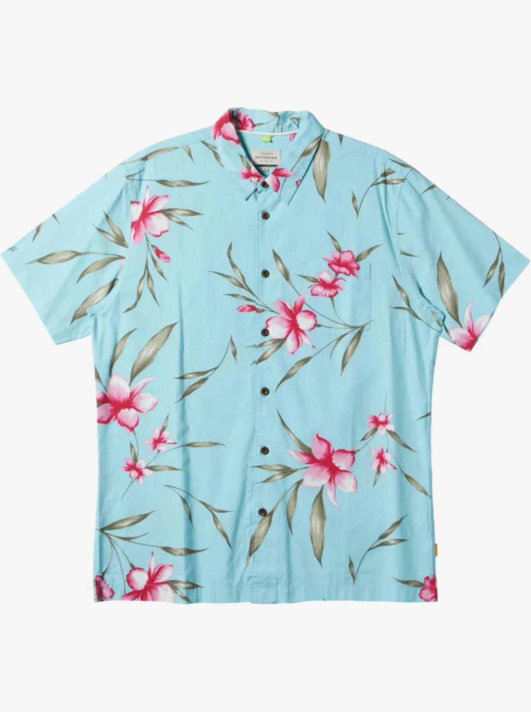 Mens Quiksilver Shirts & Polos|Waterman Night Bloomer Woven Shirt