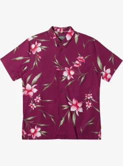 Mens Quiksilver Shirts & Polos|Waterman Night Bloomer Woven Shirt