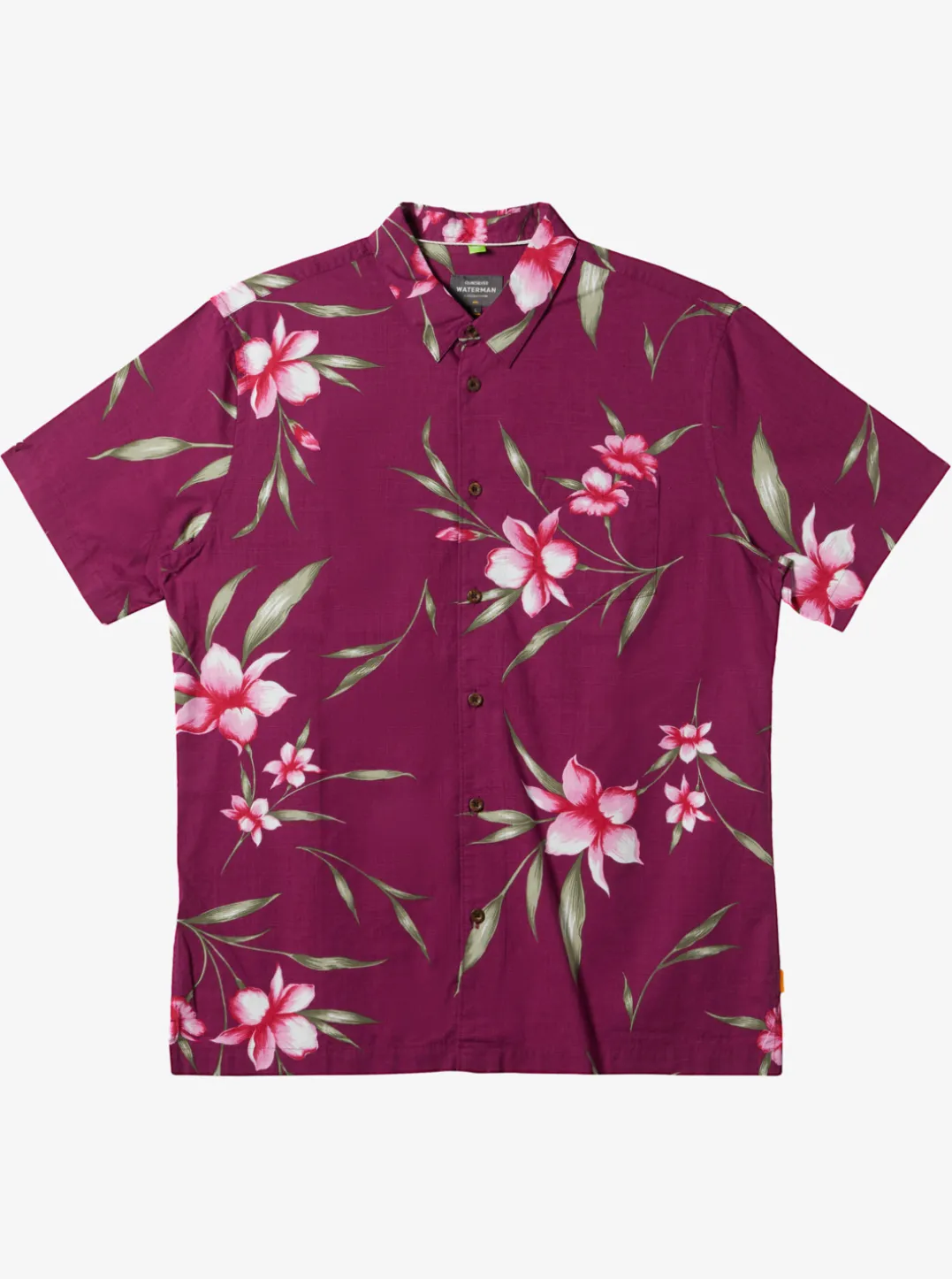 Mens Quiksilver Shirts & Polos|Waterman Night Bloomer Woven Shirt
