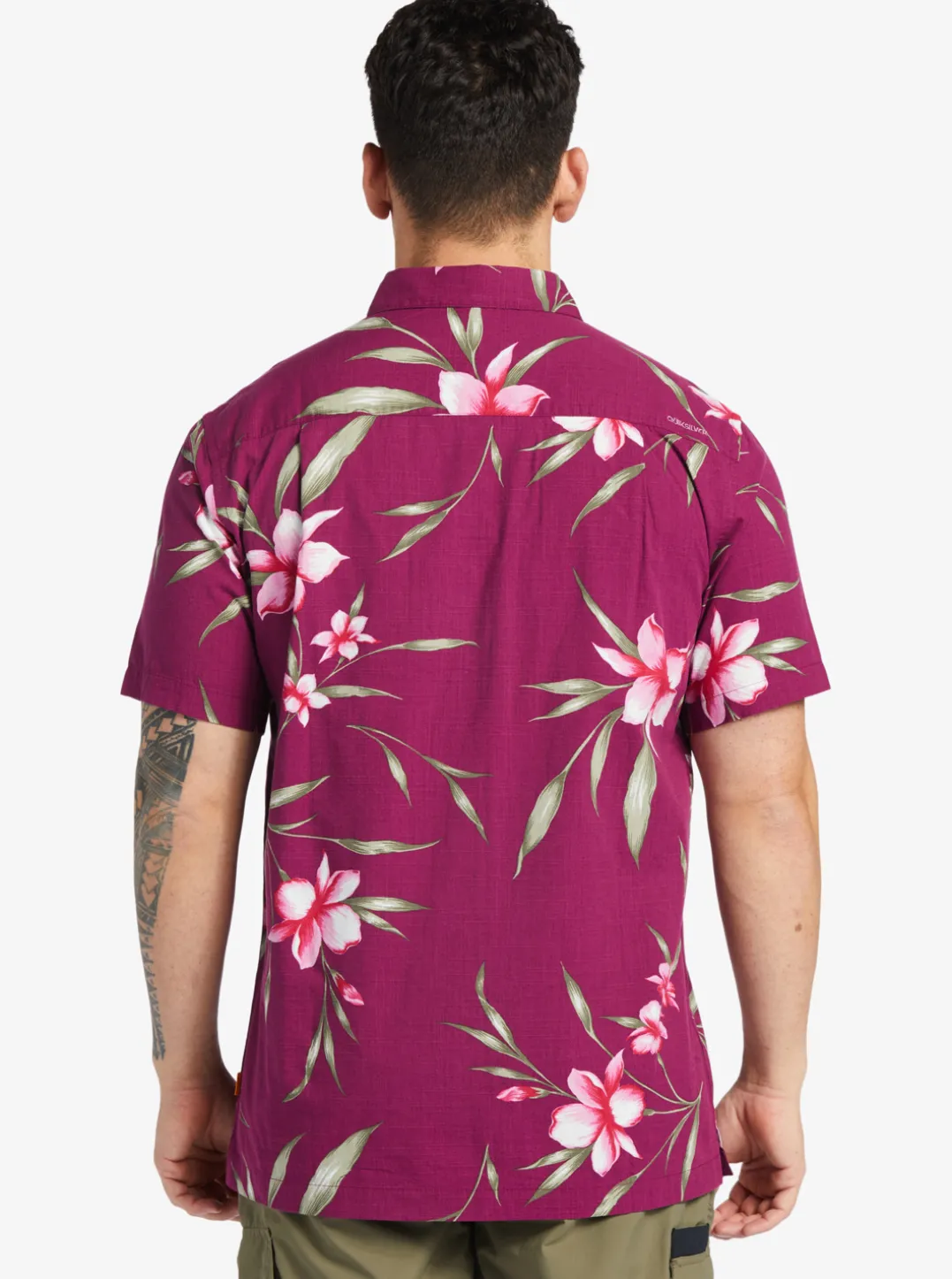 Mens Quiksilver Shirts & Polos|Waterman Night Bloomer Woven Shirt