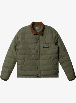 Mens Quiksilver Jackets|Waterman Ocean Caves Lightweight Puffer Jacket