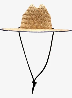 Mens Quiksilver Hats|Waterman Outsider Straw Lifeguard Hat