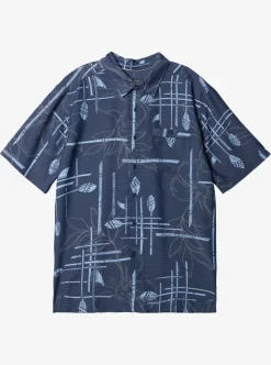 Mens Quiksilver Shirts & Polos|Waterman Paddle Out Short Sleeve Shirt