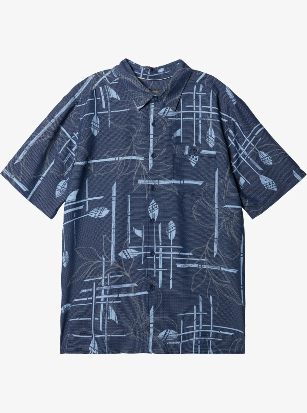 Mens Quiksilver Shirts & Polos|Waterman Paddle Out Short Sleeve Shirt