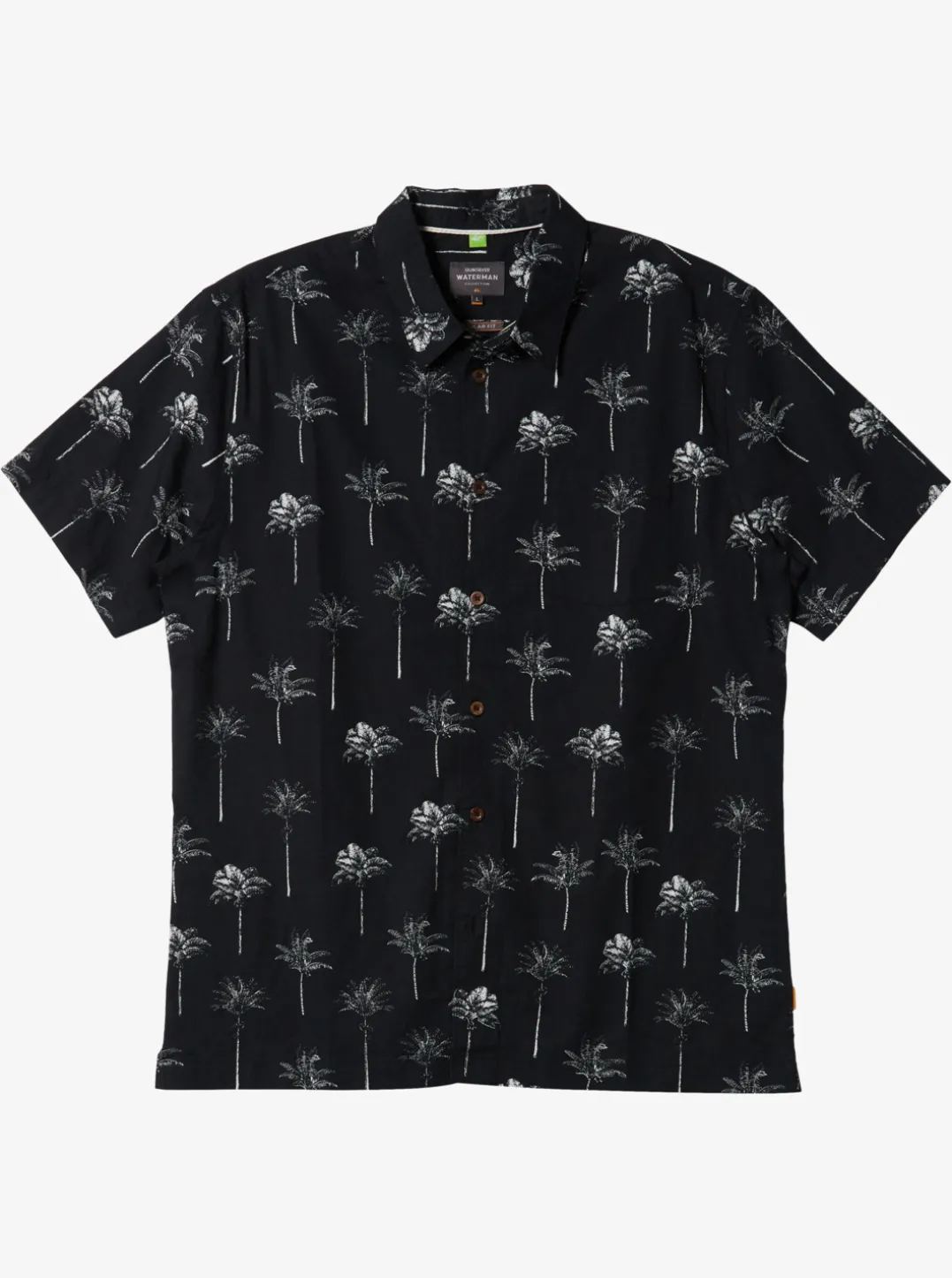 Mens Quiksilver Shirts & Polos|Waterman Palm Friday Woven Shirt