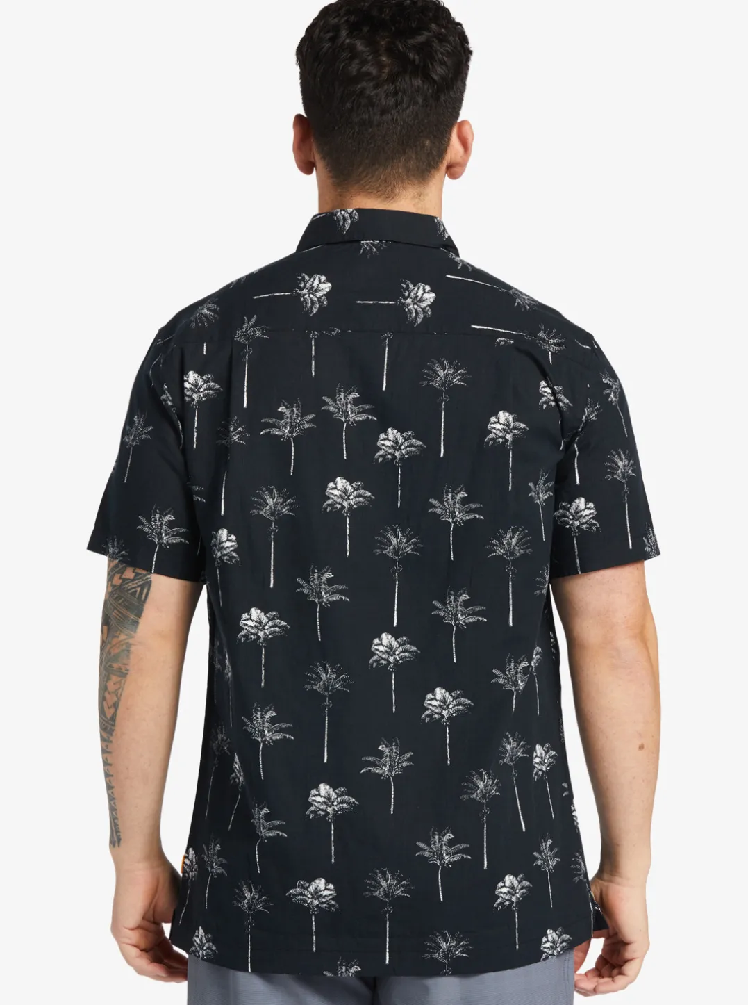 Mens Quiksilver Shirts & Polos|Waterman Palm Friday Woven Shirt
