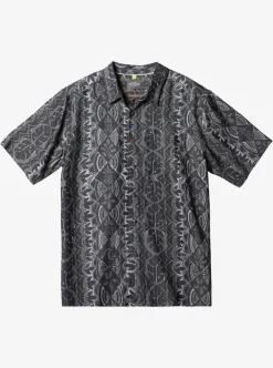Mens Quiksilver Shirts & Polos|Waterman Paradise Day Short Sleeve Shirt