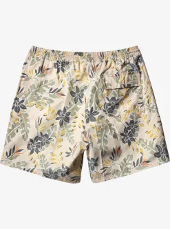 Mens Quiksilver Elastic Waist|Waterman Perfect Feel 17" Volleys