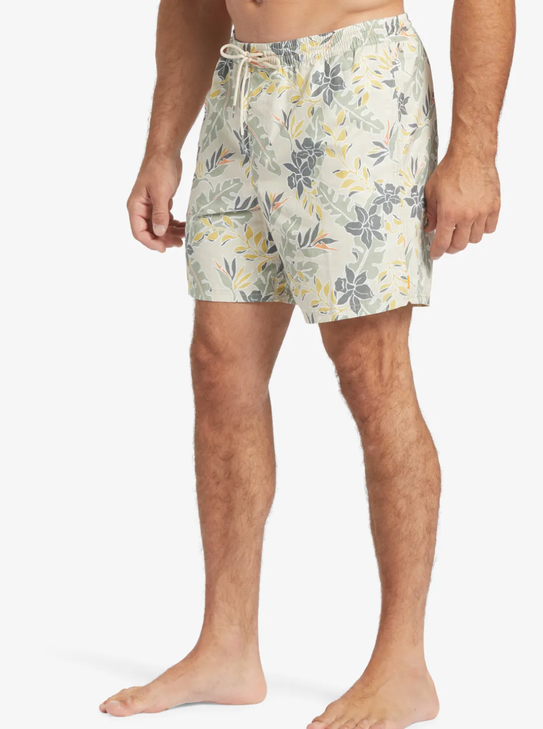 Mens Quiksilver Elastic Waist|Waterman Perfect Feel 17" Volleys