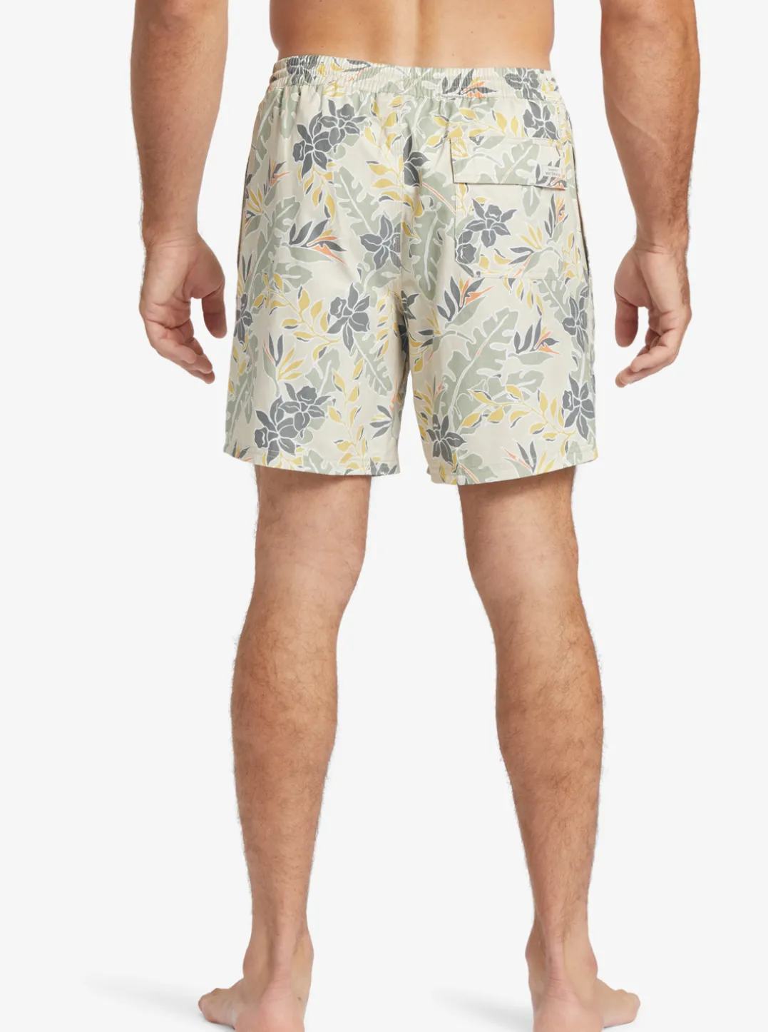 Mens Quiksilver Elastic Waist|Waterman Perfect Feel 17" Volleys