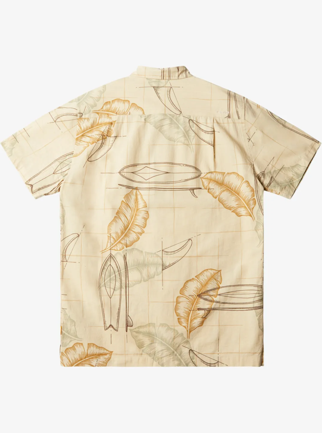 Mens Quiksilver Shirts & Polos|Waterman Right Point Short Sleeve Shirt