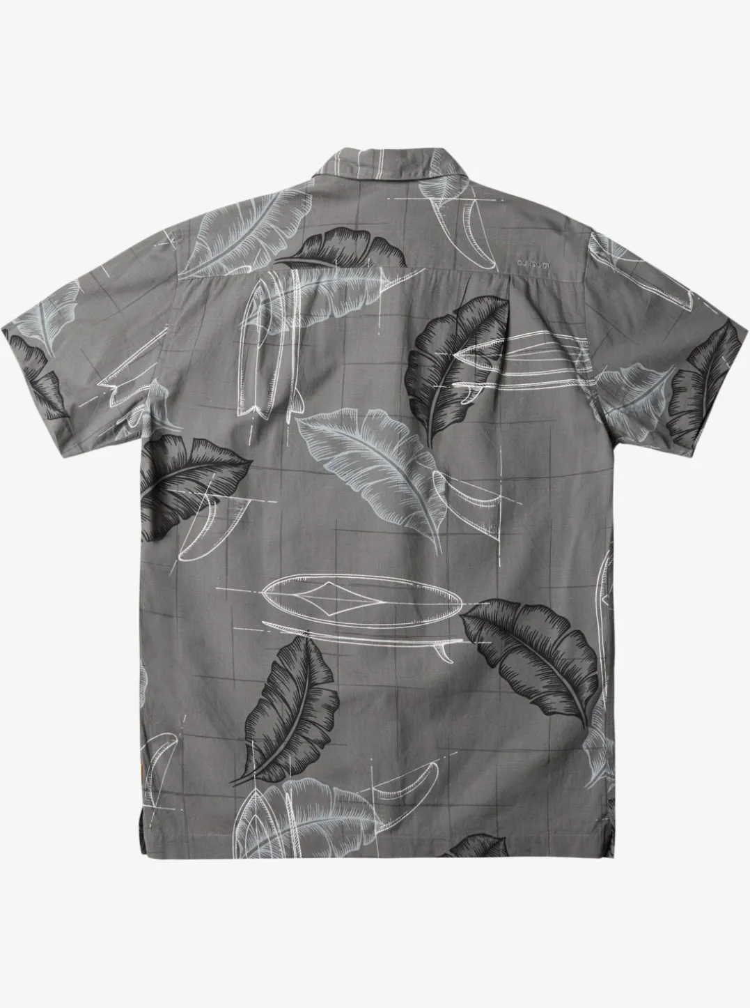 Mens Quiksilver Shirts & Polos|Waterman Right Point Short Sleeve Shirt