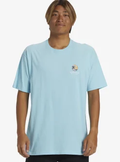 Mens Quiksilver Tees|Waterman Rolling Tide T-Shirt