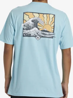 Mens Quiksilver Tees|Waterman Rolling Tide T-Shirt