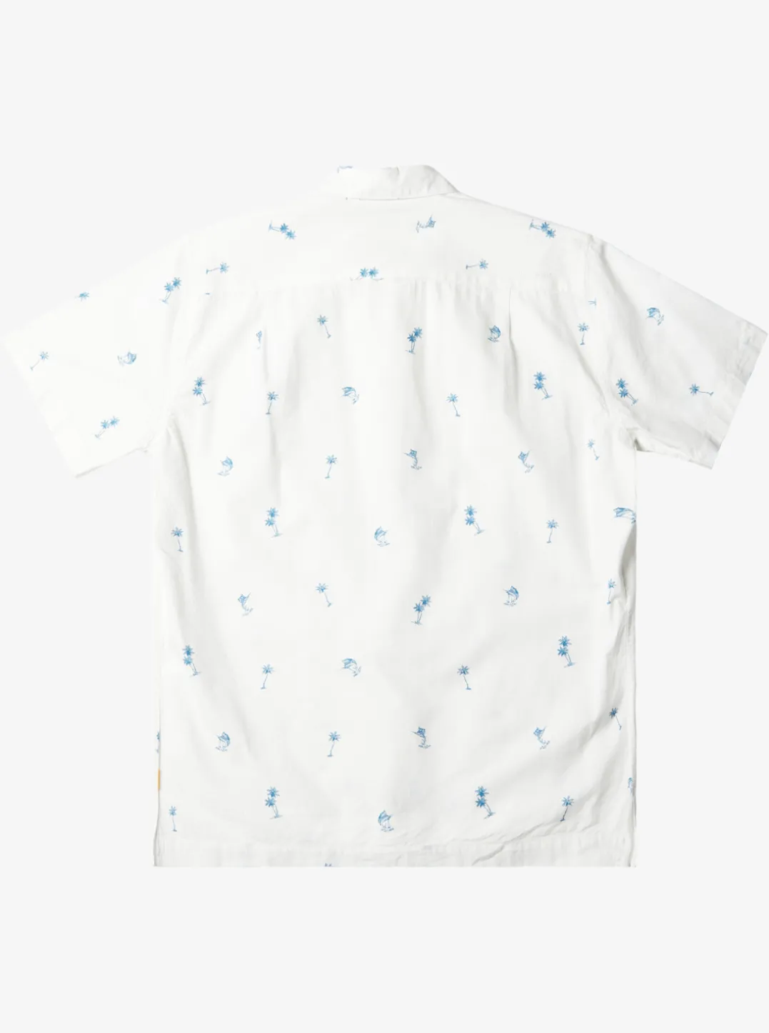 Mens Quiksilver Shirts & Polos|Waterman Sail Palm Short Sleeve Shirt