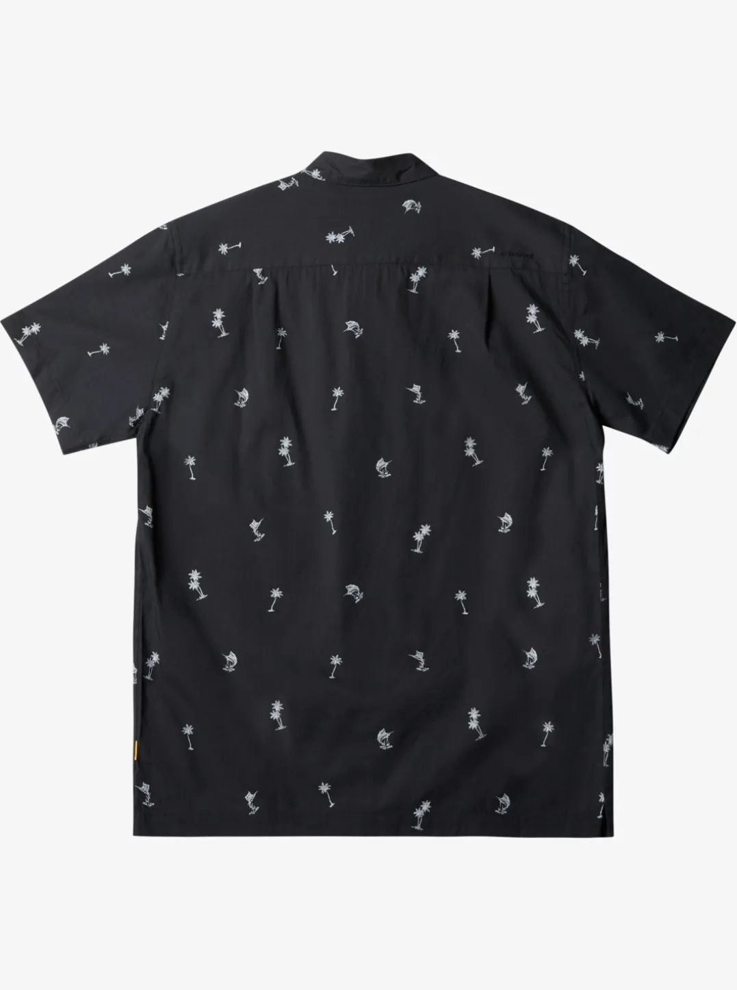 Mens Quiksilver Shirts & Polos|Waterman Sail Palm Short Sleeve Shirt