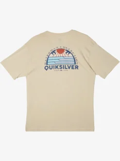 Mens Quiksilver Tees|Waterman Set View T-Shirt
