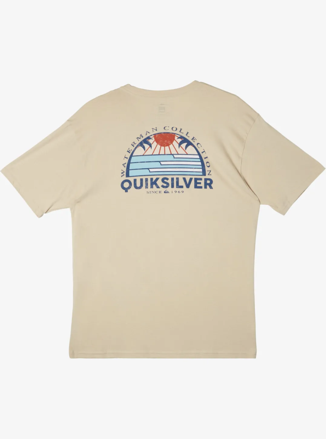 Mens Quiksilver Tees|Waterman Set View T-Shirt