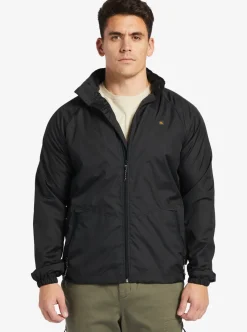 Mens Quiksilver Jackets|Waterman Shell Shock Water-Resistant Lightweight Mini Ripstop Windbreaker