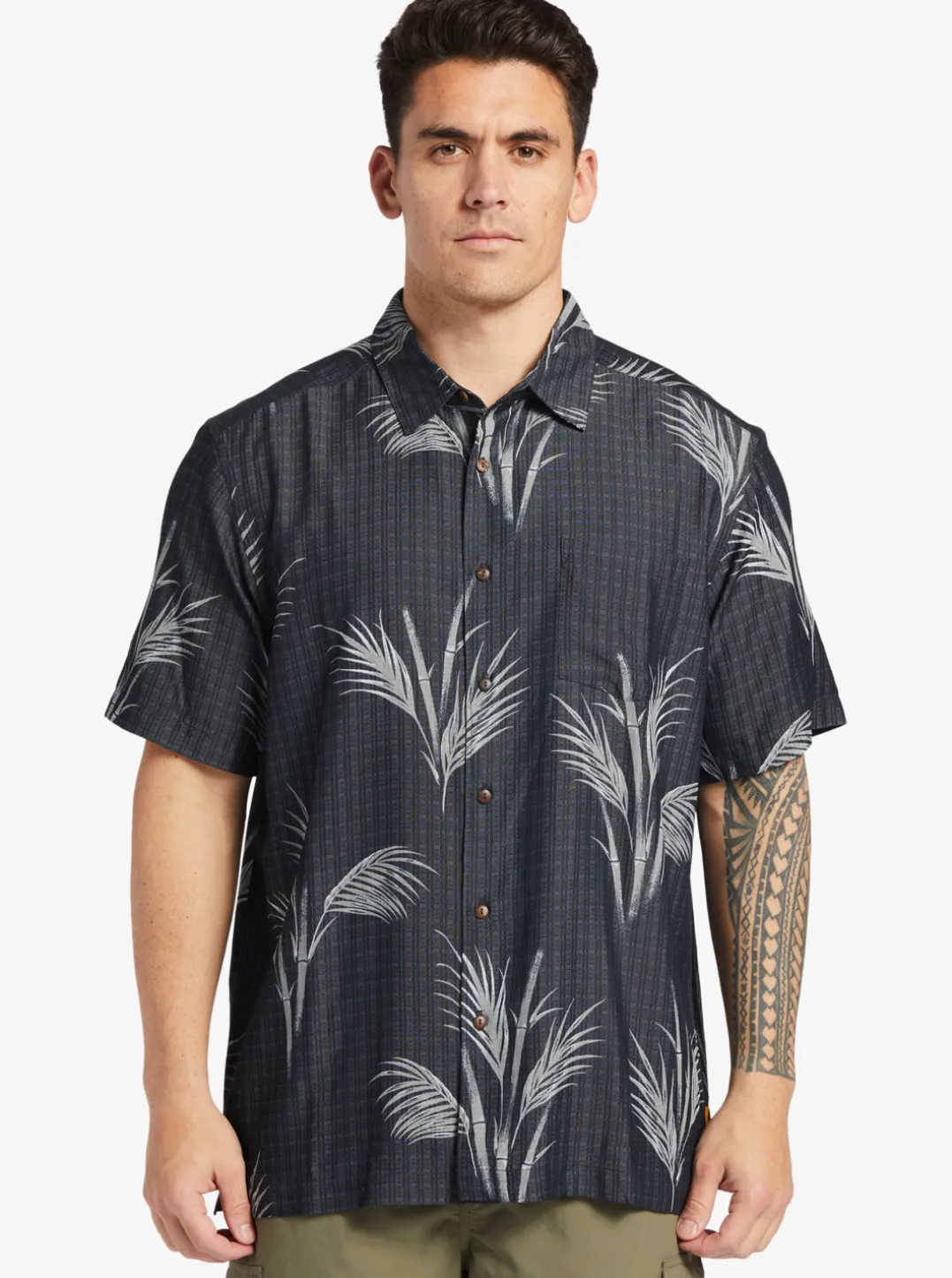 Mens Quiksilver Shirts & Polos|Waterman Skipped Out Woven Shirt